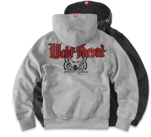 Kapuzenjacke,zip "Wolf Throat"