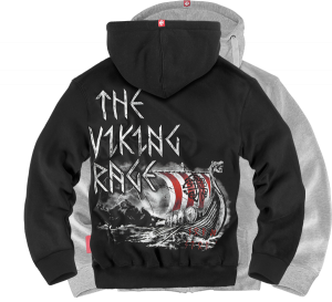Kapuzenjacke,zip "Viking Drakkar"