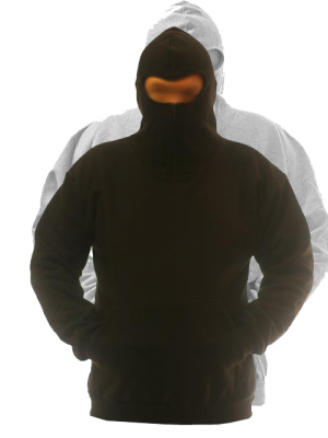Ninja kapuzensweatshirt